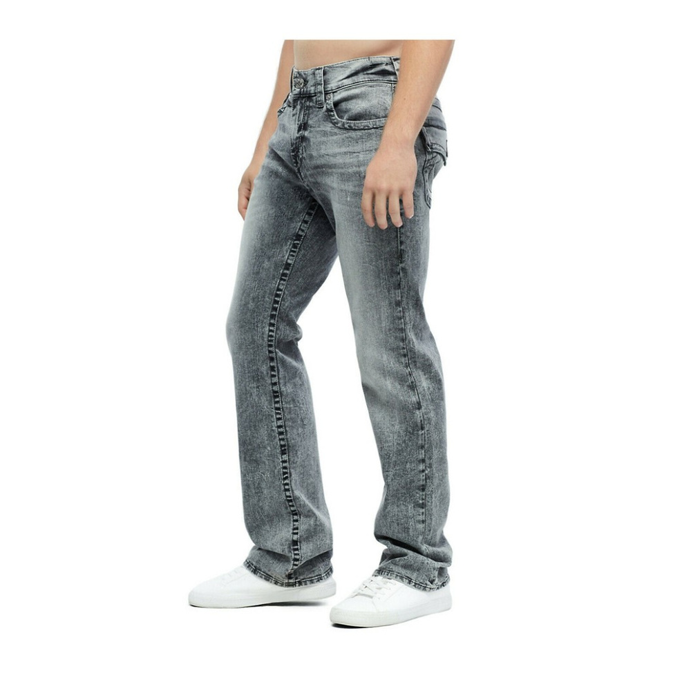 True Religion Men's Straight Leg Stretch Jeans - Picture 3 of 5